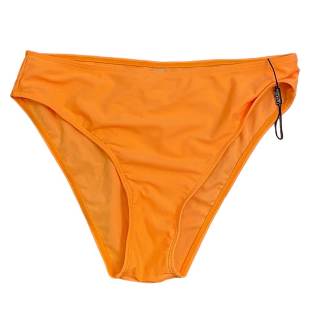 Zaful Orange Pull On Swim Bottoms Size Small